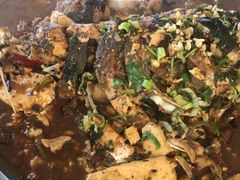 正宗芭蒿炖江鱼-庆岭迎宾园正宗活鱼馆