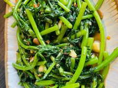 水豆鼔炒蓬蒿菜-山石榴·贵州菜(丰盛里店)