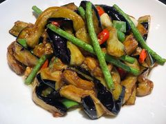 茄子豇豆-鸡毛店·川菜(双楠店)