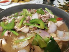 铁板鲜鱿-大洋家·精品潮汕菜·生腌砂锅粥(天河东路店)