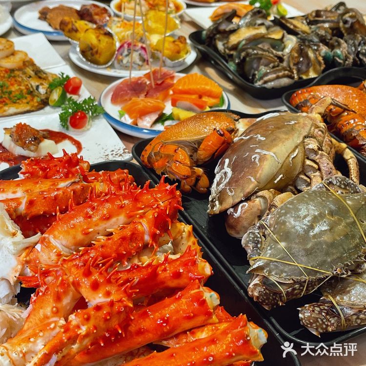 成都最豪华的海鲜自助餐非它莫属❗️