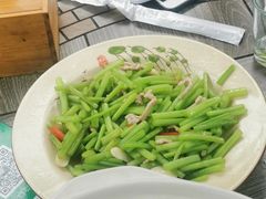 清炒地瓜杆-临江宴餐厅·桐庐菜(富春江店)