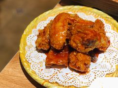 蒜香炸鸡-弘益铭家九炙社韩国烤肉料理(尚美店)
