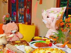 -月亮眼花园餐厅书吧酒吧