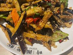 风味茄子-叶派龙虾•招牌香辣蟹·海鲜(中海国际店)