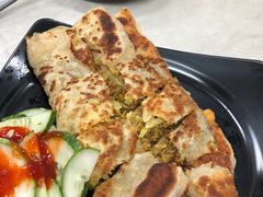 mutton&nbsp;murtabak-新加坡Zam Zam餐馆