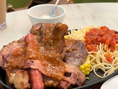 混合肉拼盘-翠华餐厅(香港国际机场店)