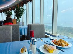 靠窗位-黄金海景大酒店-旋转餐厅