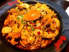 肉蟹煲-煲得鲜·桐乡煲·小龙虾(万达店)