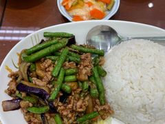 茄子豆角肉末饭-日月永和中国餐饮名店(凤凰店)
