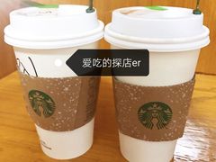 爱恋桃红抹茶拿铁-星巴克(烟台大悦城店)