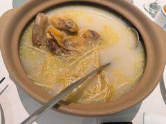 炭煨龙须笋煲土鸡-听香·678茶铺(猛追湾店)