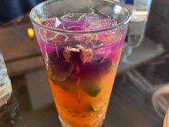 蝶豆花百香果冰绿茶-The Rug(三里屯店)