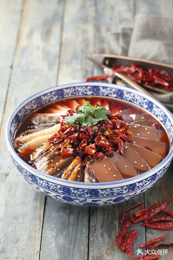 那片海中国菜(工体店)山城毛血旺图片 - 第1张