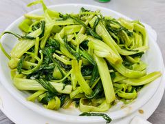 虾酱通菜-凤城康记饭店