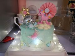 -咖咖熊蛋糕定制·蓝风车动物奶油