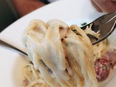 培根奶油蘑菇意面-仁义涵西餐·咖啡(中华巴洛克店)