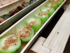-胡须哥网红竹筒菜