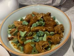 腊八蒜烧肥肠-福海居烤鸭店(鸟巢店)