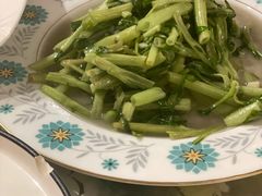 炒空心菜-洪齐林老镇