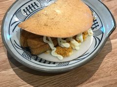 肉松色拉米饭饼-花悦豆香