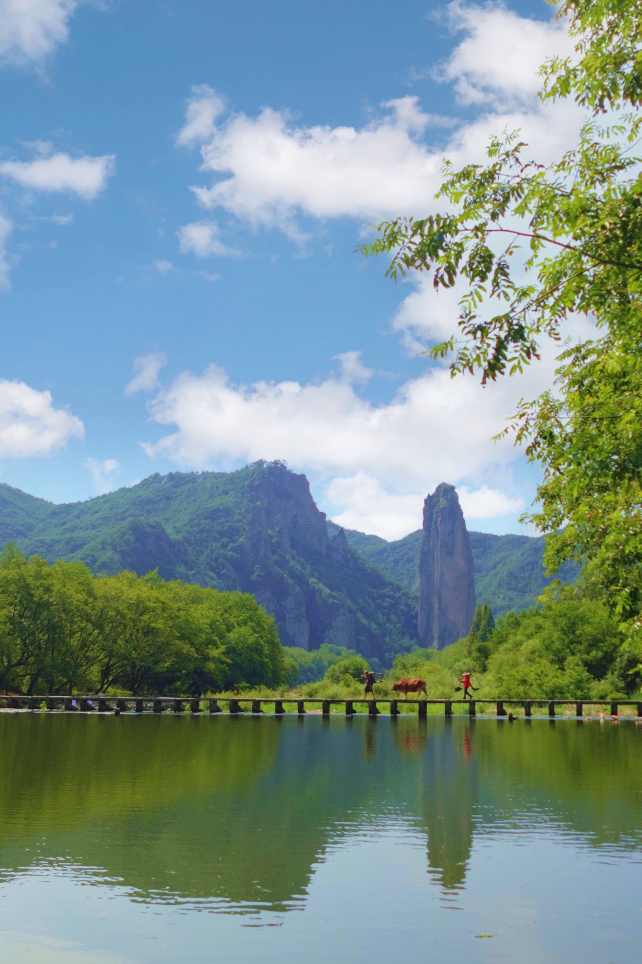 缙云|当我穿着行止神君的行头来到了朱潭山