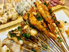 -街角等你.大连海鲜烧烤.经典铁板海鲜串(西安路店)