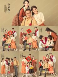 -时光纪亲子全家福照相馆(静安店母女写真父母纪念照)