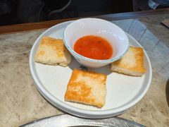 香煎鱼饼-淘米捞·米汤脆鲩鱼火锅(福田皇岗店)