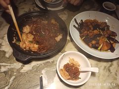 招牌粉丝裹虾-绿茶餐厅(乐峰广场店)