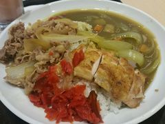 黄咖喱至尊双拼饭-吉野家(上海美罗城店)