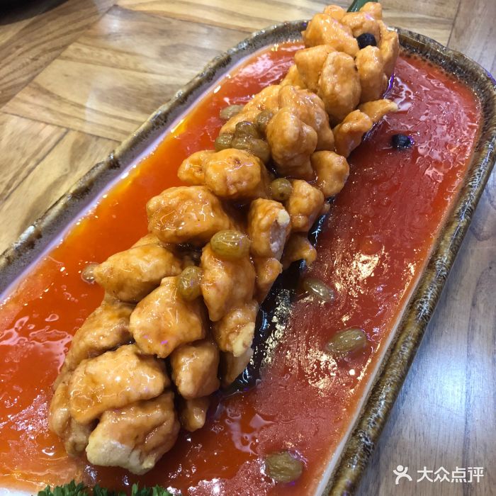 北疆饭店(凯德广场店)新疆葡萄鱼图片 - 第7张