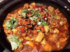 馋嘴肥肠鸡-绿茶餐厅(朝阳大悦城店)