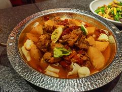 沙湾原始大盘鸡-丝路金桃·新疆菜(徐汇店)