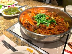 酱汁香辣三黄鸡-黄记煌·三汁焖锅(万达广场店)