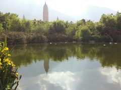 -三塔倒影公园