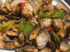 辣炒花蛤-渔民船说·北塘海鲜·天津菜·海肠捞饭(北塘古镇店)
