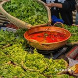 上海也能实现豌豆尖自由了！还有超好吃的春鸡脚♥️