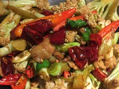 小炒有机菜花-小放牛炒菜馆(军校店)