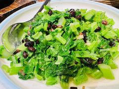 黑豆炒芥菜-甘家界牌柠檬鸭(青山店)