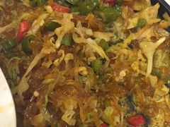 炝爆圆白菜-肘子酥·天津菜·特色捞面(德云社店)