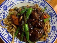 尖椒牛肉拌川-何太太馄饨面铺(大浒东苑店)