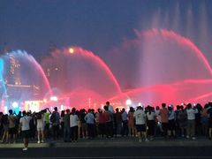 -大连星海广场音乐喷泉
