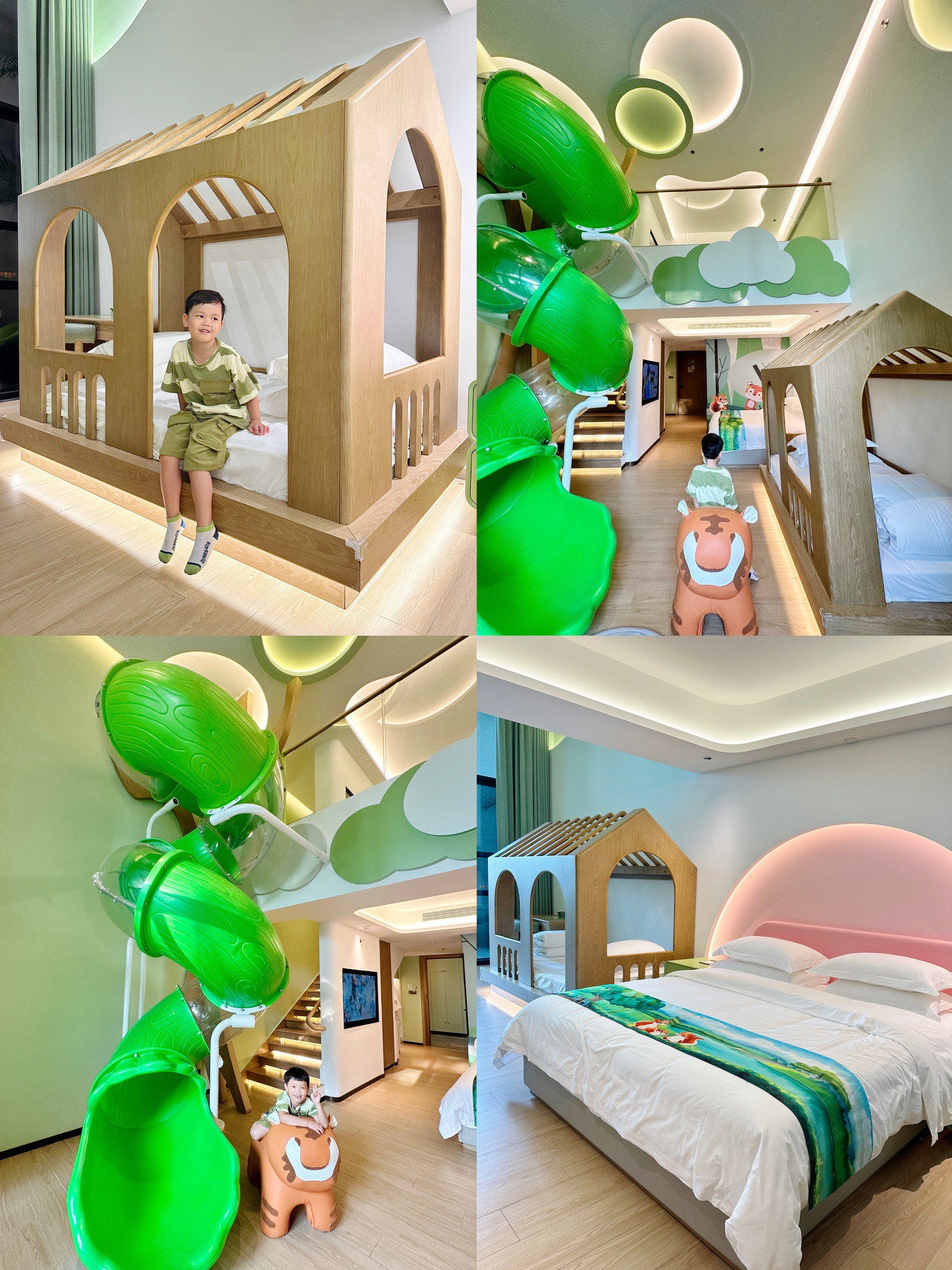 广东这家亲子酒店太哇噻了‼️住进森林城堡