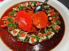 糟骨头黑豚肉碎蒸膏蟹-上海滩餐厅(BFC外滩金融中心店)