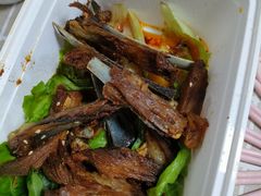 想烤手撕羊排-老头儿油爆虾(胜利河美食街店)