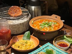 -拾光与烟火丨炭火串烧·自贡小活鲜(西村大院店)