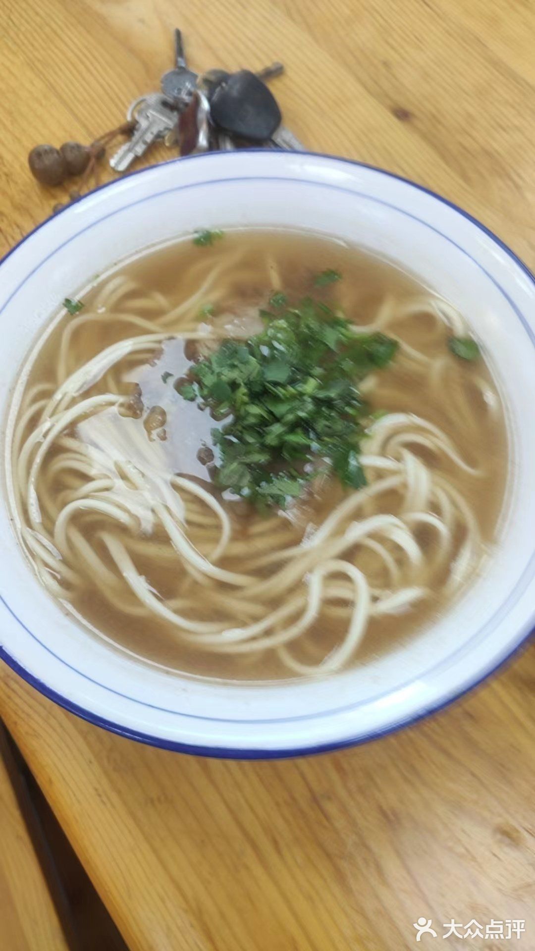 汤面美味上桌了