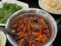现炸辣椒油-情忆草原涮肉馆