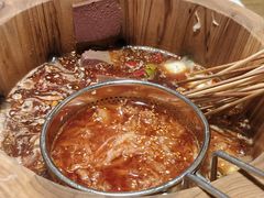 九孔喷泉涮毛肚-聚串门儿·东北烧烤(信义坊店)